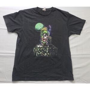 Vintage Joke's Up! Looney Tunes Marvin Martian Marijuana Graphic T-Shirt Large
